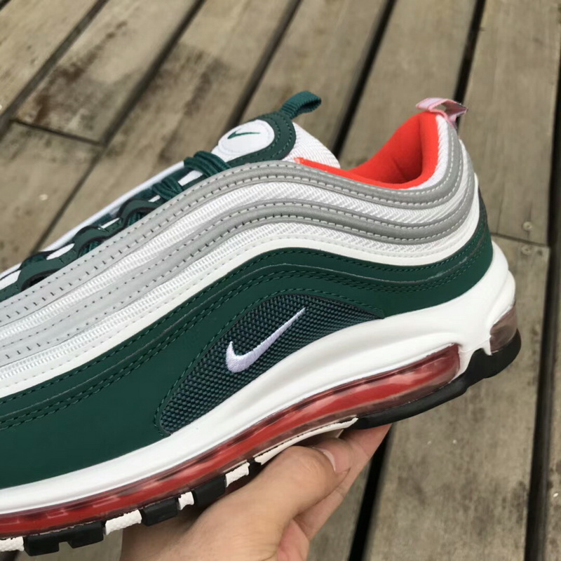 Authentic Nike Air Max 97 White-Green